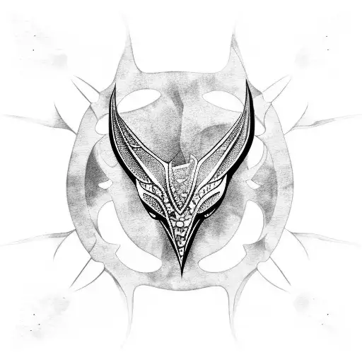 manta ray tattoo design idea