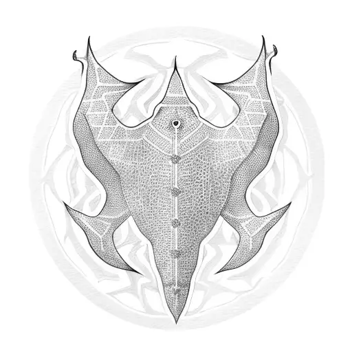 stingray tattoo design idea