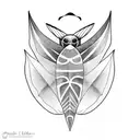 manta ray tattoo design idea