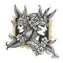diosa egipcia maat tattoo design idea