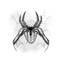 spiderman  tattoo design idea