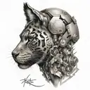 machine learning and emotion  tattoo design idea