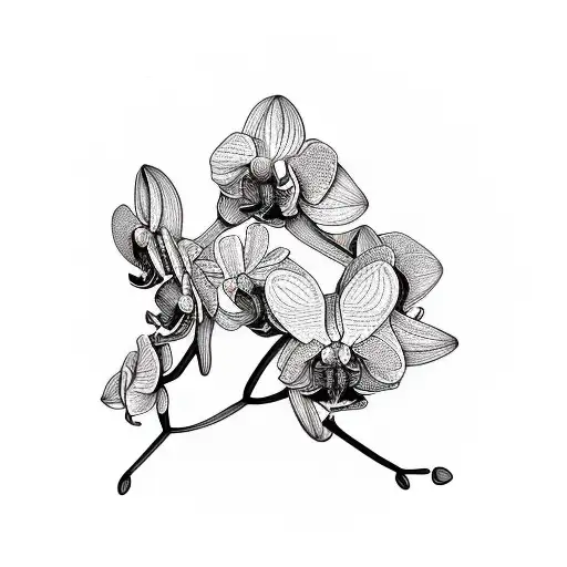 Orchid Tattoo Ideas, Designs, and Meanings - TatRing