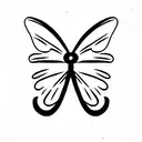 butterfly effect tattoo design idea