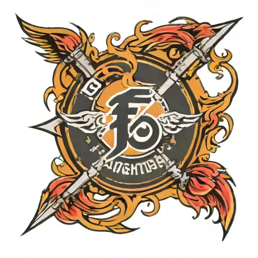 foo fighters logo tattoo design idea