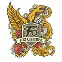 foo fighters logo tattoo design idea