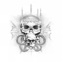 death stranding  tattoo design idea