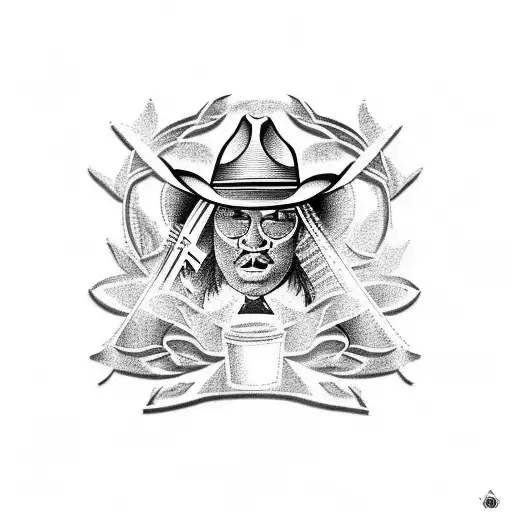 country music tattoo design idea