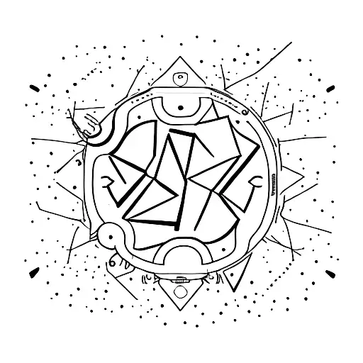 A broken record to symbolise same old thing tattoo design idea