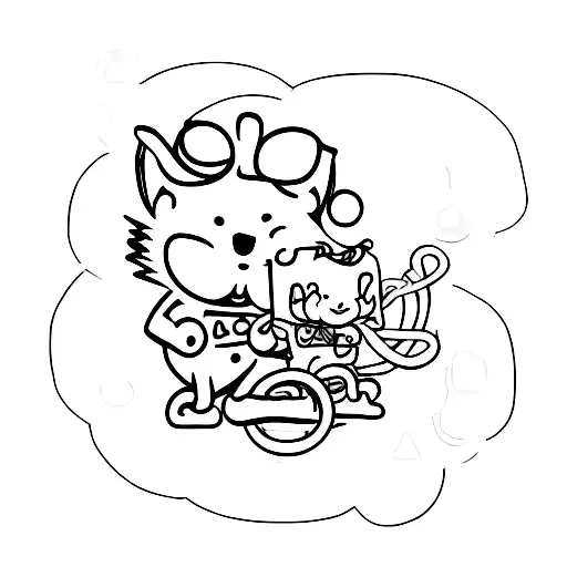 Mommy's Lil' Stud tattoo design idea