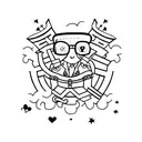 Mommy's Lil' Stud tattoo design idea