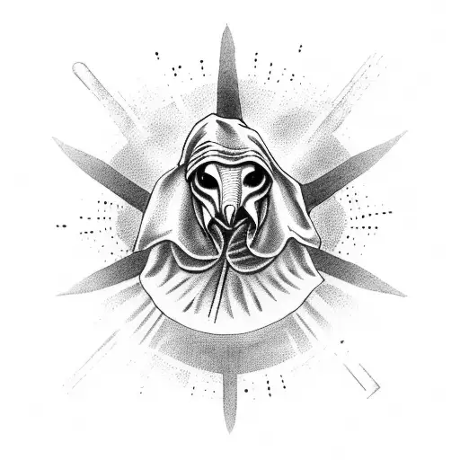 Plague Doctor tattoo design idea