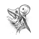 Plague Doctor tattoo design idea