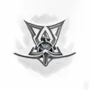 iron cross tattoo design idea