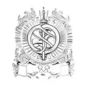 A Cursive tattoo that says "Sic Mundus Creatus Est" tattoo design idea