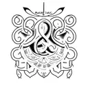 A Cursive tattoo that says "Sic Mundus Creatus Est" tattoo design idea