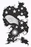 philippine flag tattoo design idea