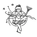 puppet master, ballerina puppet, string, gothic  tattoo design idea