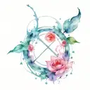 boredom symbol tattoo design idea