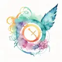 boredom symbol tattoo design idea