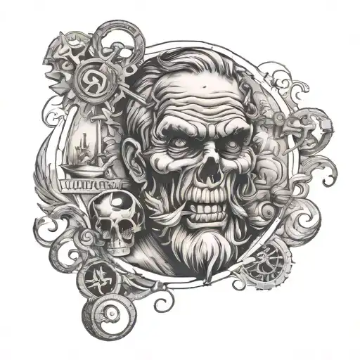 hard times create strong men, strong men create good times, good times create weak men.  tattoo design idea