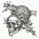 hard times create strong men, strong men create good times, good times create weak men.  tattoo design idea