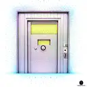 extra safe door  tattoo design idea