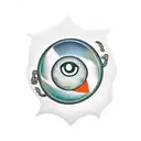 8 Ball Beach tattoo design idea