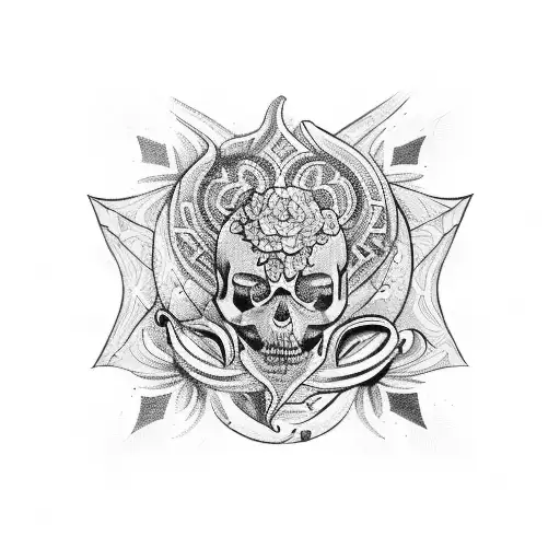 scarface flores tattoo design idea