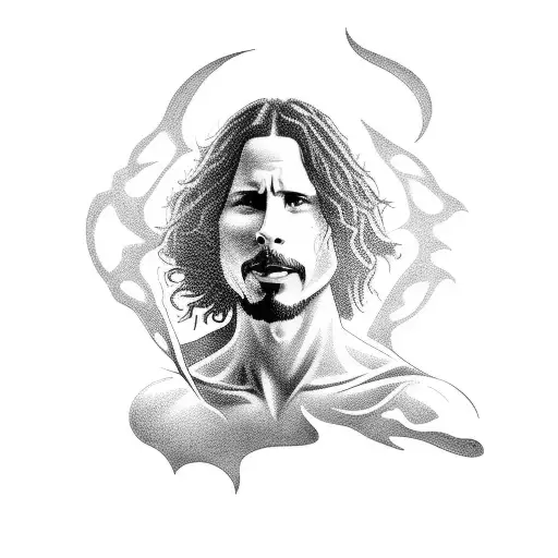 chris cornell firma tattoo design idea