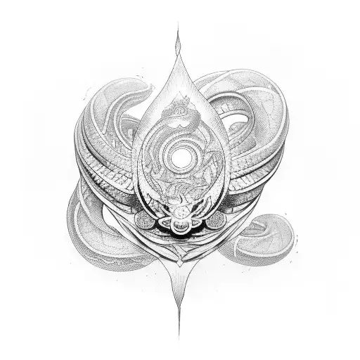 massage snake symbolism tattoo design idea