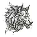 Lobo tattoo design idea