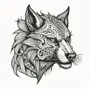 Lobo tattoo design idea