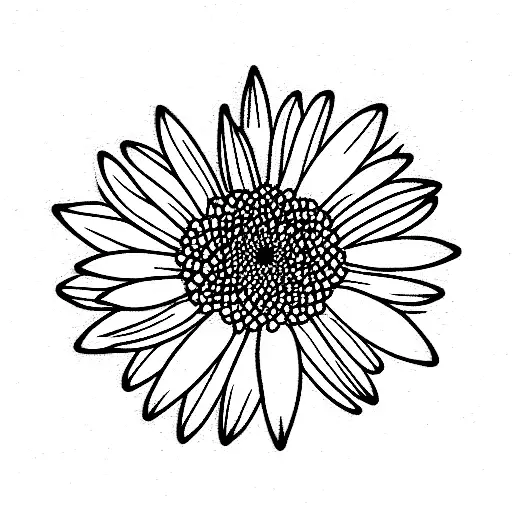 Chrysanthemum tattoo design idea