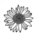 Chrysanthemum tattoo design idea