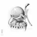 Frying onions tattoo design idea