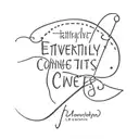 Coordinates Quote "Eventually everything connects" tattoo design idea
