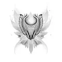 vulture tattoo design idea