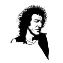 Bruce springsteen and brian may tattoo design idea