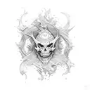 chaos tattoo design idea