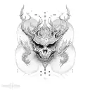 chaos tattoo design idea