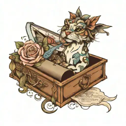 place to be by nick drake tattoo design idea