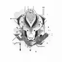 pressure text tattoo design idea