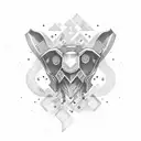 pressure text tattoo design idea