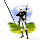 Medieval sword tattoo design idea