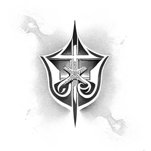 devoting your life to God. giving your allegiance to Christ. supplication. doing everything for Gods glory. ocean themed tattoo design idea