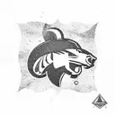 colorado state flag broncos tattoo design idea