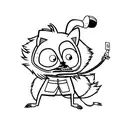 rigby from regular show tattoo design idea