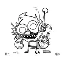 rigby from regular show tattoo design idea