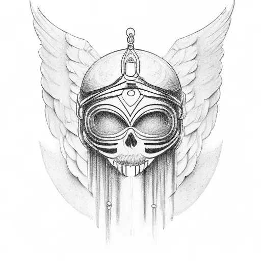 time 11:11 with angel halo  tattoo design idea